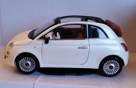 Luchtvaart ontgrendelen klein Fiat 500 miniaturen schaal 1